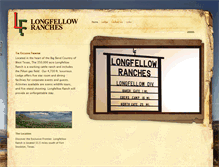 Tablet Screenshot of longfellowranch.com